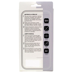 9H SZKŁO hartowane na telefon Apple iPhone 12 A2172 / 12 Pro A2341 FULL GLUE ALUMINIUM