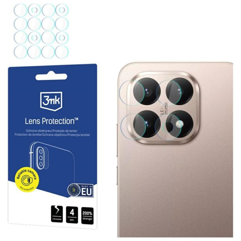 3MK FLEXIBLE GLASS szkło hybrydowe na telefon Xiaomi 15T 5G 25069PTEBG / 15T Pro 5G 2506BPN68G camera lens
