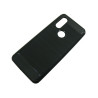 Etui Bumper Carbon LUX na telefon motorola one vision XT1970 / p40 czarne