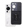 Etui Pancerne CAMSHIELD Ring na telefon Huawei P60 Pro MNA-L29CK czarne