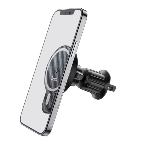 Uchwyt samochodowy magnetyczny indukcyjny ładowanie bezprzewodowe do kratki na telefon / smartfon / nawigację GPS z MagSafe CA85