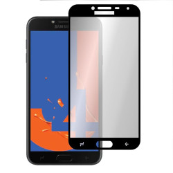 9H SZKŁO hartowane na telefon Samsung Galaxy J4 2018 J400 FULL GLUE + 5D czarne