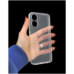 Etui Jelly Case na telefon Vivo Y16 4G V2214 / Y02s bezbarwne