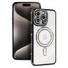Etui MagSafe Bling na telefon Apple iPhone 16 Pro A3293 czarne