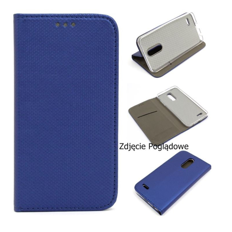 Etui Smart Magnet na telefon Samsung Galaxy M33 5G M336 granatowe