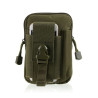 Saszetka taktyczna uniwersalna pokrowiec na telefon etui do paska wojskowa zielona