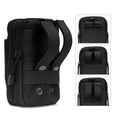 Saszetka taktyczna uniwersalna pokrowiec na telefon etui do paska wojskowa zielona