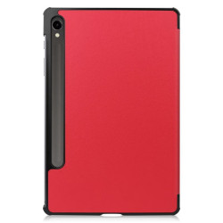 ETUI SMARTCASE na tablet Samsung Galaxy Tab S9 / Tab S9 FE / Tab S10 FE 11 / 10.9" cali cali czerwone