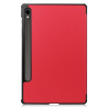 ETUI SMARTCASE na tablet Samsung Galaxy Tab S9 / Tab S9 FE / Tab S10 FE 11 / 10.9" cali cali czerwone