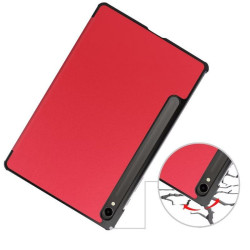 ETUI SMARTCASE na tablet Samsung Galaxy Tab S9 / Tab S9 FE / Tab S10 FE 11 / 10.9" cali cali czerwone