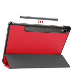 ETUI SMARTCASE na tablet Samsung Galaxy Tab S9 / Tab S9 FE / Tab S10 FE 11 / 10.9" cali cali czerwone
