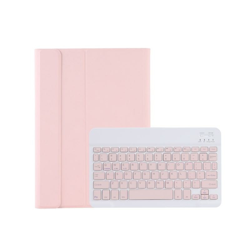 Etui z klawiaturą bluetooth na tablet Samsung Galaxy Tab S9 / Tab S9 FE / Tab S10 FE 11 / 10.9" cali różowe