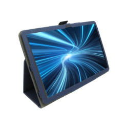 ETUI LEATHER na tablet Oukitel OT5 / OT5S 12 granatowe