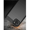Etui Bumper Carbon LUX na telefon Realme C11 RMX2185 czarne