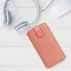 Etui Kieszonka Wonder XXL na telefon Samsung S22 S23 S24 Ultra A13 A14 A23 M13 M23 M33 / Xiaomi 10C 11A 12 12C 13 różowe