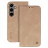 Etui Smart Wonder na telefon Samsung Galaxy S25 5G S931 beżowe