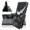 Etui Fancy Diary na telefon LG K41S K410 / K51S K510 uśmiech