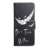 Etui Fancy Diary na telefon LG K41S K410 / K51S K510 uśmiech