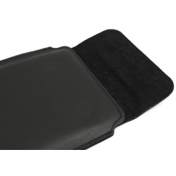 Etui skóra pionowe z klapką na czytnik e-booków Amazon Kindle Paperwhite 2 / inkBOOK Calypso+ 6" czarne