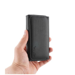 Etui Kabura do paska Wonder 10 na telefon iPhone 5S Nokia 215 225 czarne