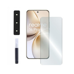 9H SZKŁO hartowane na telefon Realme 14 Pro Plus Pro+ 5G RMX5051 UV + lampa