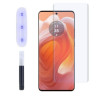 9H SZKŁO hartowane na telefon motorola edge 50 ultra 5G XT2401-1 UV + lampa