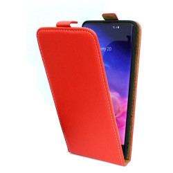 Etui pionowe z klapką SLIM FLEX na telefon Xiaomi Mi 10 5G / Mi 10 PRO 5G czerwone HQ