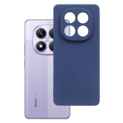 Etui Jelly Case na telefon Xiaomi Redmi Note 14 Pro 5G 24090RA29G 14 Pro Plus Pro+ 5G 24115RA8EG POCO X7 5G granatowe MATT