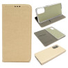 Etui Smart Magnet na telefon Samsung Galaxy M52 5G M526 złote