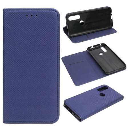Etui Smart Magnet na telefon motorola one action XT2013 / p40 power granatowe