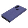 Etui Smart Magnet na telefon motorola one action XT2013 / p40 power granatowe