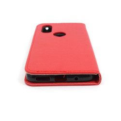 Etui Smart Magnet na telefon motorola one vision XT1970 / p40 czerwone