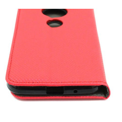 Etui Smart Magnet na telefon motorola moto g7 play XT1952 czerwone
