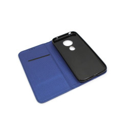 Etui Smart Magnet na telefon motorola moto g7 play XT1952 granatowe