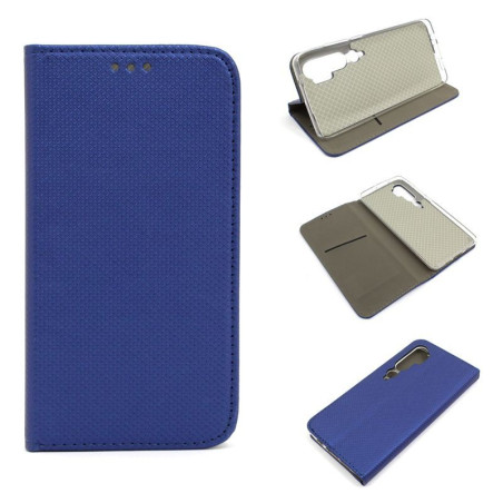 Etui Smart Magnet na telefon Xiaomi Mi Note 10 / 10 Pro / CC9 Pro granatowe