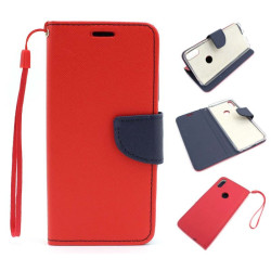 Etui Fancy Diary do telefonu Asus ZenFone Max Pro M1 ZB602KL czerwone