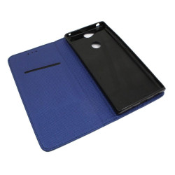 Etui Smart Magnet na telefon Sony Xperia XA2+ H4413 granatowe