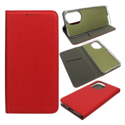 Etui Smart Magnet na telefon Honor 400 5G DNY-NX9 czerwone