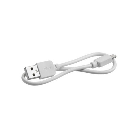 Kabel Lightning - USB krótki przewód do powerbanka Apple iPhone / iPad 30cm biały