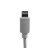 Kabel Lightning - USB krótki przewód do powerbanka Apple iPhone / iPad 30cm biały