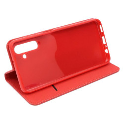Etui Smart Magnet na telefon Samsung Galaxy A13 5G A136 / A04s 5G czerwone