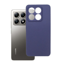Etui Jelly Case na telefon Xiaomi 14T 5G 2406APNFAG granatowe MATT
