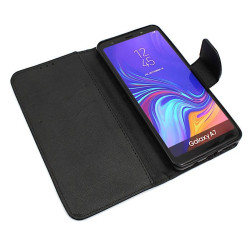 Etui Fancy Diary na telefon Samsung Galaxy A7 2018 A750 czarne