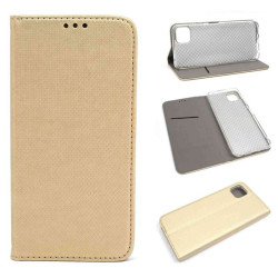 Etui Smart Magnet do telefonu Samsung Galaxy A22 5G A226 złote