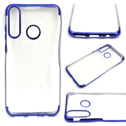 Etui BUMPER GLOSSY do telefonu Huawei Y6p MED-L49 niebieskie