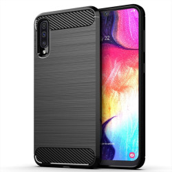 Etui Bumper Carbon LUX na telefon Samsung Galaxy A50 / A30s / A50s czarne