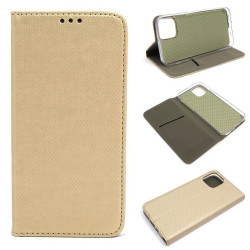 Etui Smart Magnet do telefonu Apple iPhone 12 / 12 Pro złote