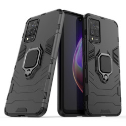 ETUI PANCERNE RING ARMOR na telefon Vivo V21 5G V2050 / V21 V2066 czarne