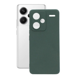 Etui Jelly Case na telefon Xiaomi Redmi Note 13 Pro Plus Pro+ 5G 23090RA98G zielone MATT