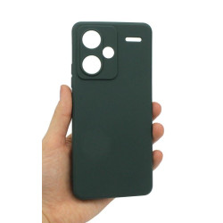 Etui Jelly Case na telefon Xiaomi Redmi Note 13 Pro+ 5G 23090RA98G zielone MATT